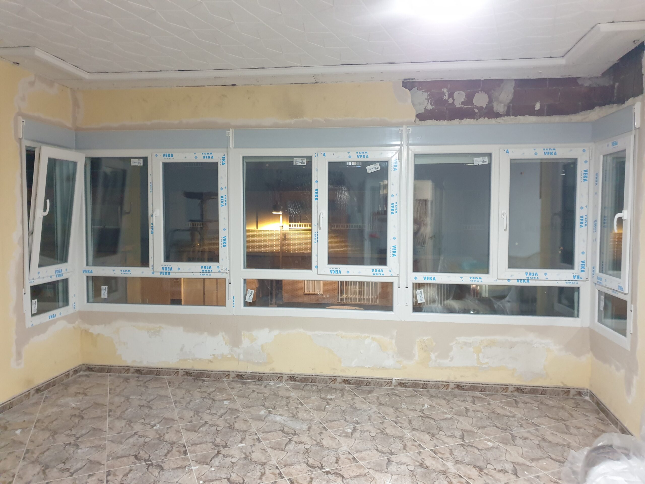 Instalación de ventanas PVC Proline
